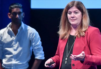 Stephanie Hammes-Betti and Russ Gowda of U.S. Bank | Synthesize 2017